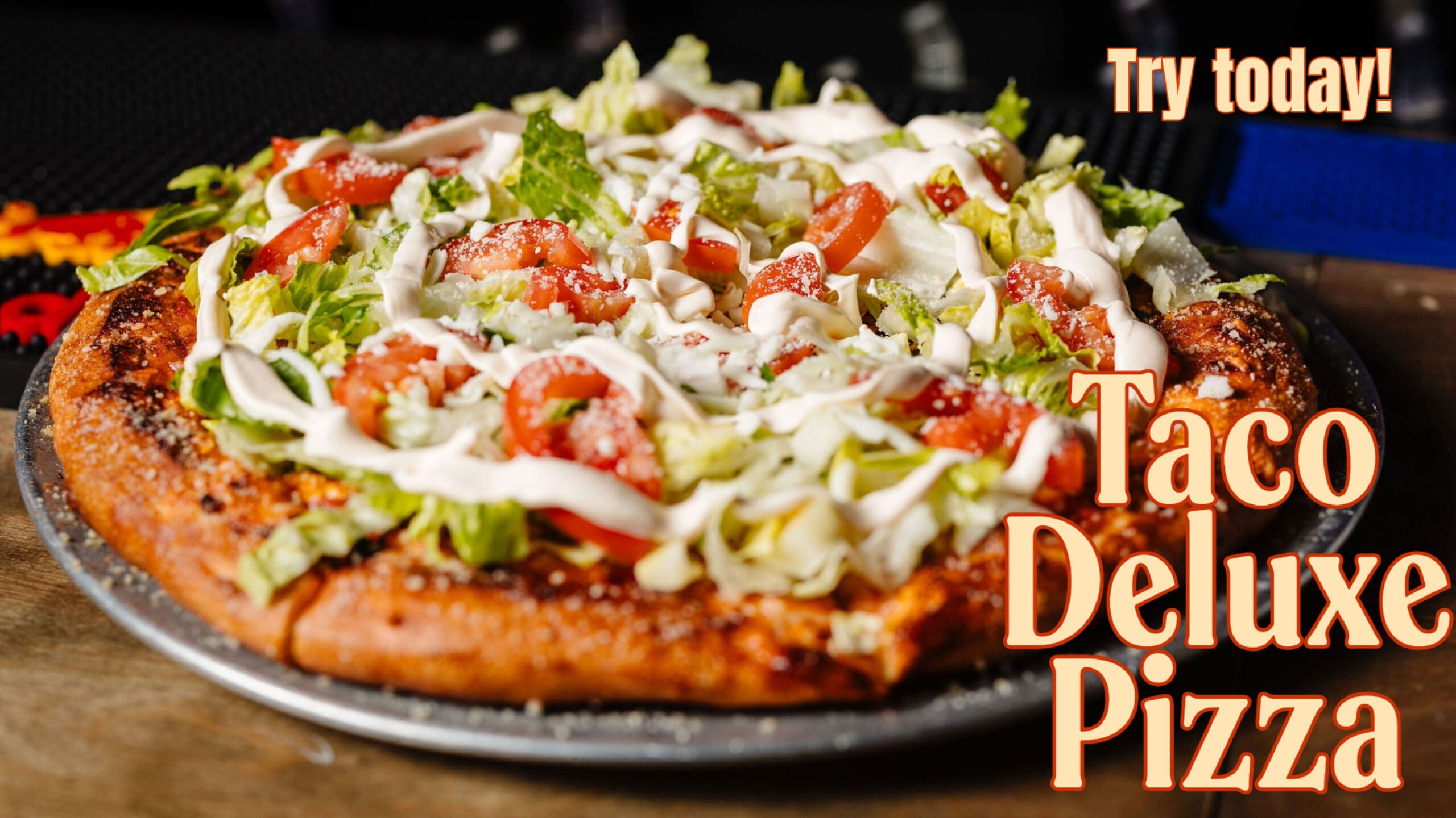 Taco Deluxe Pizza Sync